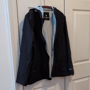 Free Country Black Raincoat